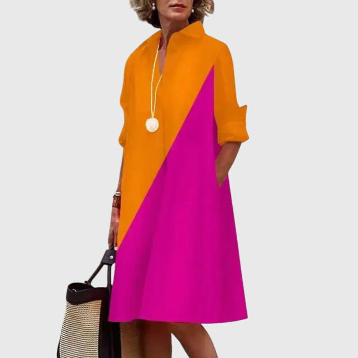 Paige | Vestido Mini Elegante con Bolsillos