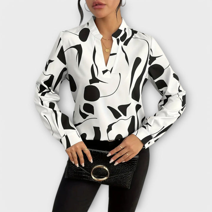 Lara | Blusa Elegante Con Diseño