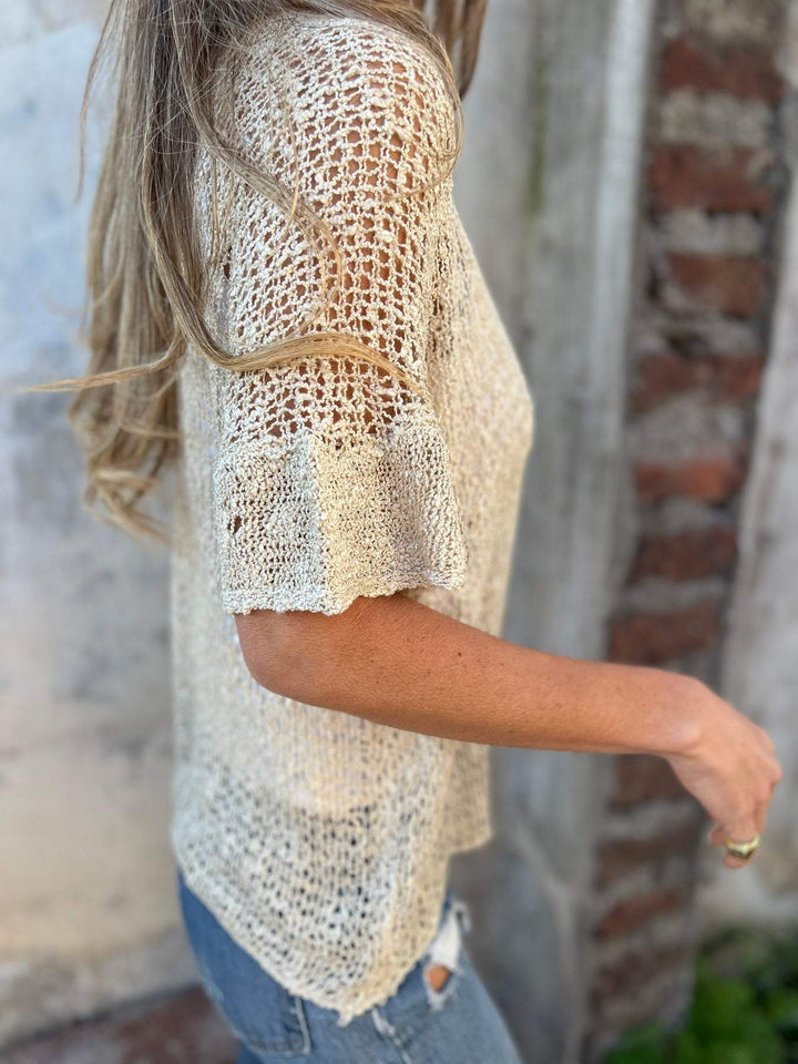 Aya - Hermosa blusa de verano bordada