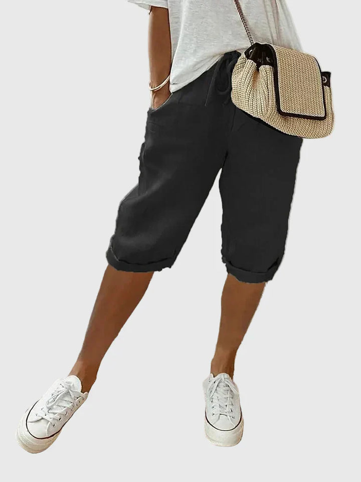 Selena | Pantalones Cortos Suaves y Ajustados