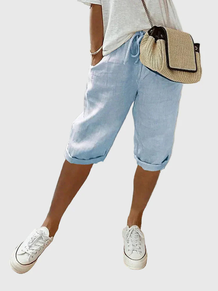 Selena | Pantalones Cortos Suaves y Ajustados