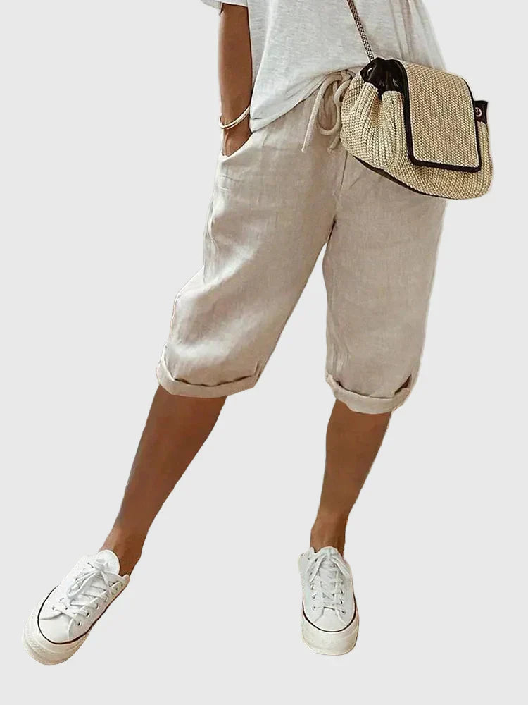 Selena | Pantalones Cortos Suaves y Ajustados