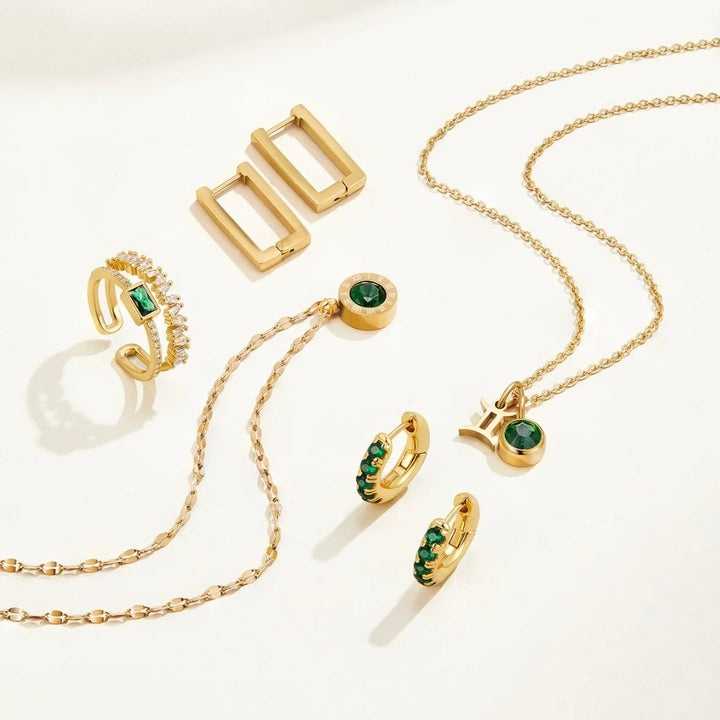Eugenia - Anillo de cristal estratificado