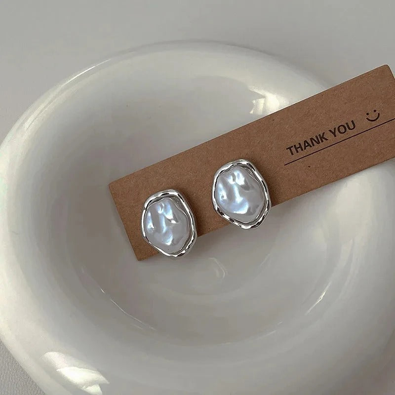 Pendientes Elegantes de Perla de Carmen