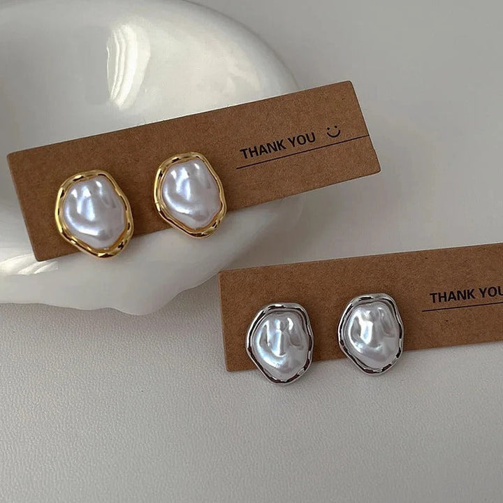 Pendientes Elegantes de Perla de Carmen