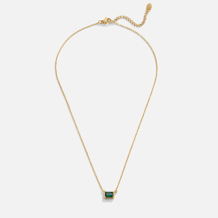 Collar de Esmeralda Verde Moni