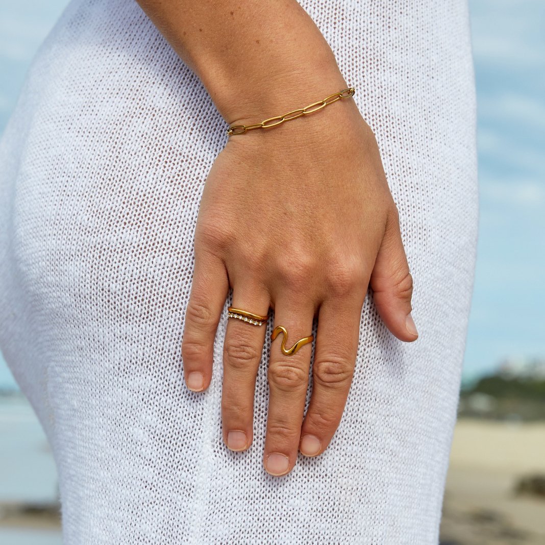 Pulsera Clip de Oro
