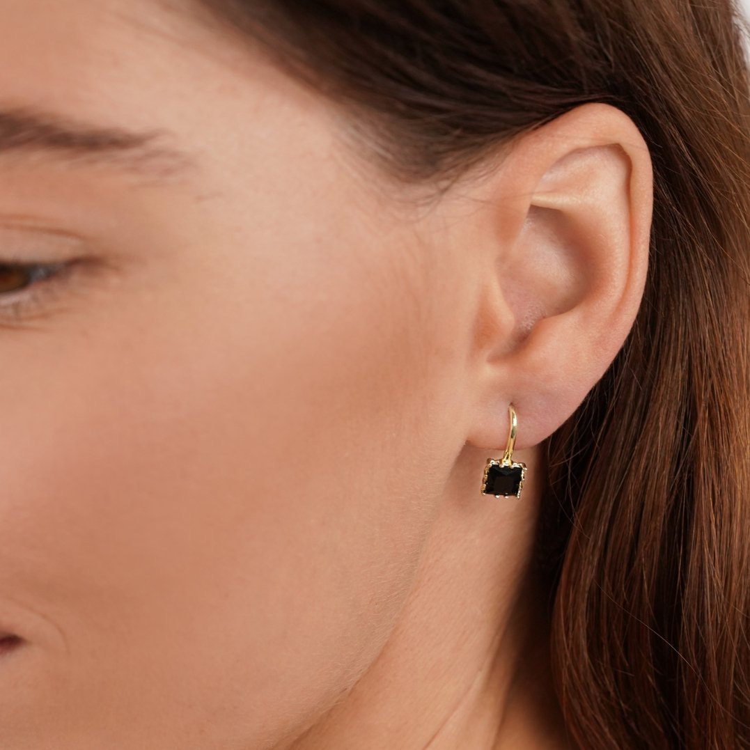 Pendientes de Gota de Cristal Maravilloso