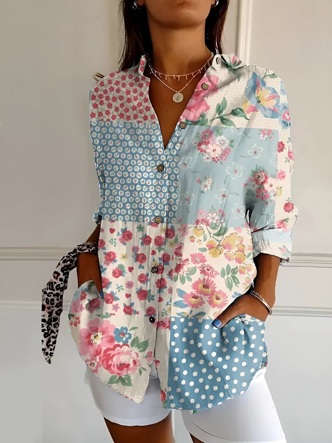Maia | Blusa Floral de Confort